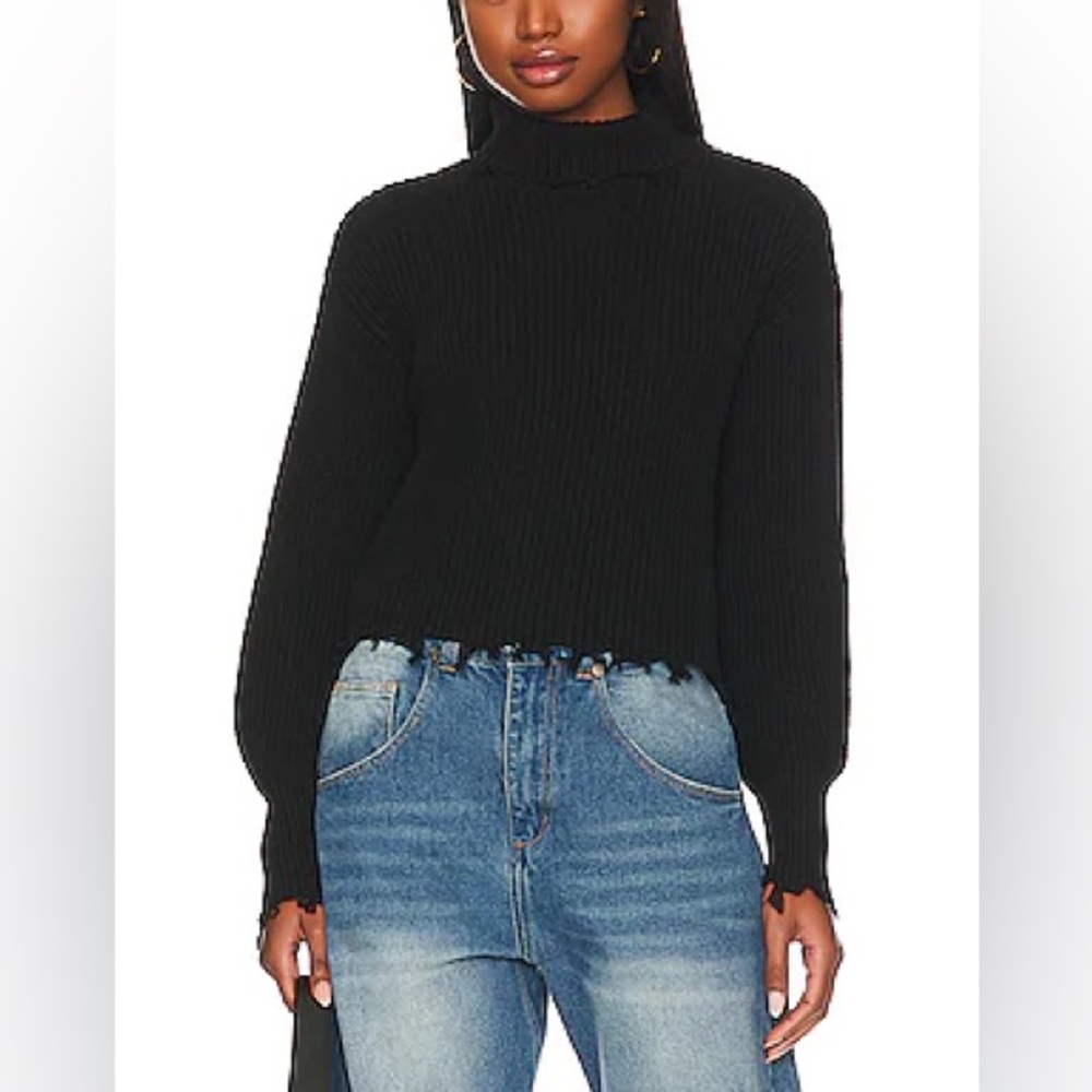 525 America chunky knit Green sweater